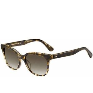 KATE SPADE ARLYNN TORTOISE SUNGLASSES & CASE NWT